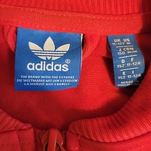 Red Adidas jacket